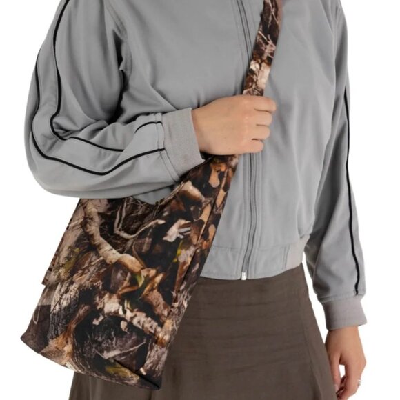 NWT Baggu Small Nylon Sling - Photo Forest - Picture 1 of 7